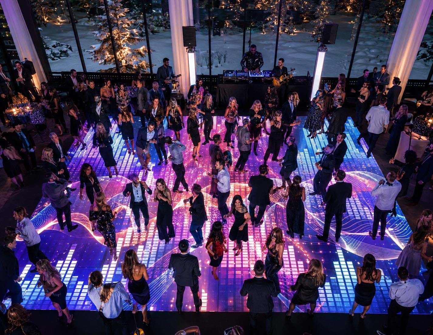 colorado-led-video-dance-floor 152 LED Video Floor