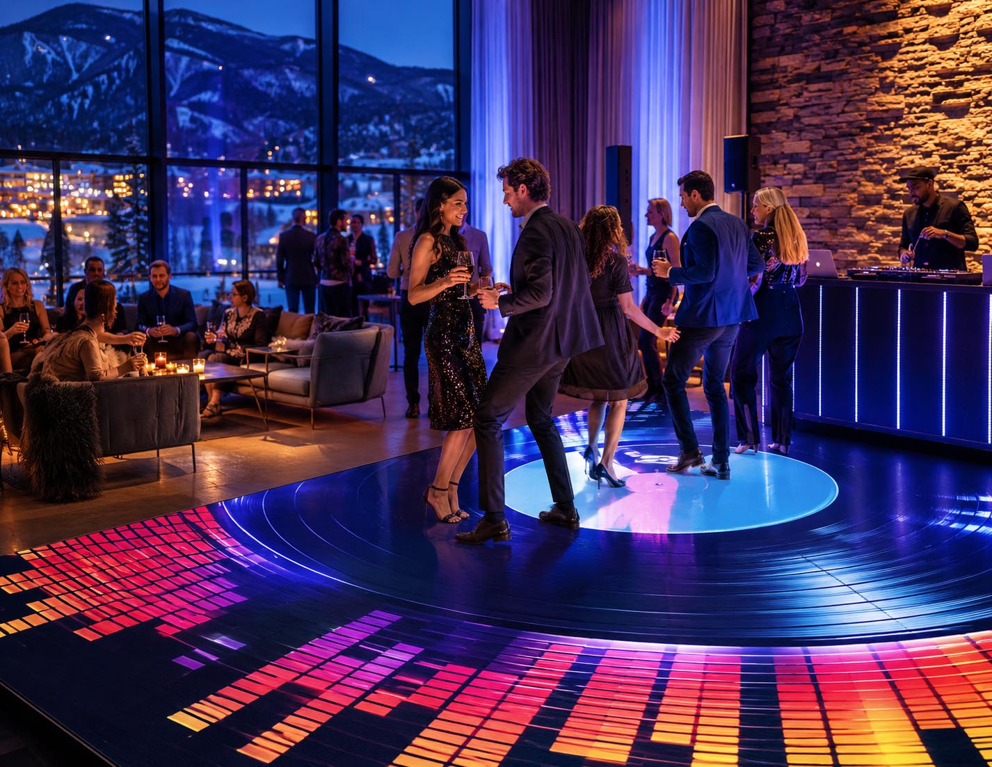colorado-led-video-dance-floor 166 LED Video Floor