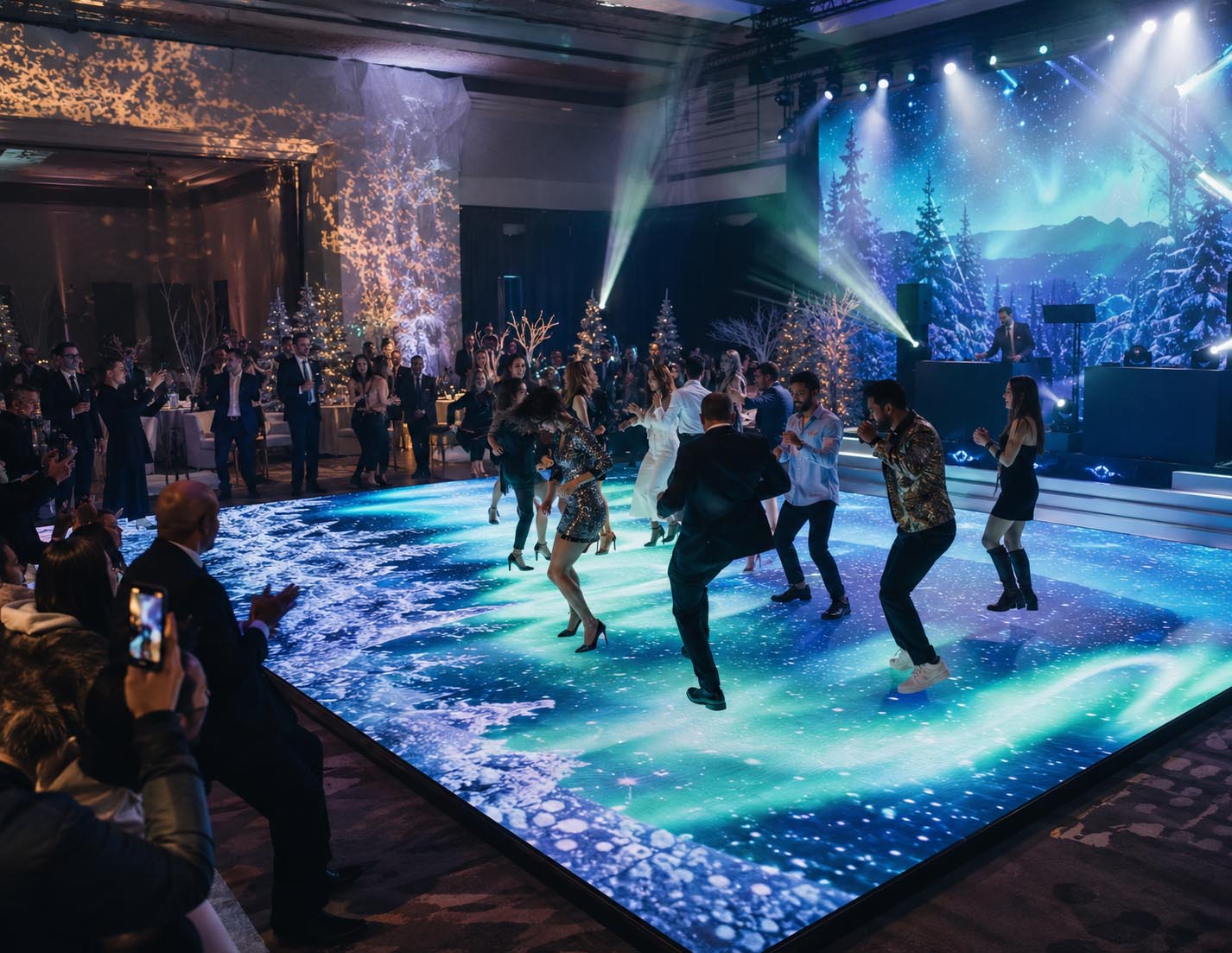 colorado-led-video-dance-floor 78 LED Dance Floor Colorado Event Planners